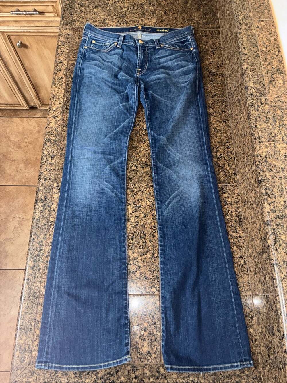 7 For All Mankind Bootcut Jeans Size 28